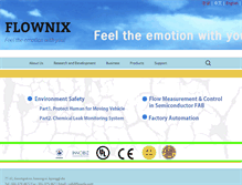 Tablet Screenshot of flownix.com